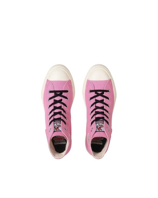 Converse Purple Chuck Taylor All Star Plts Hi 'The Powerpuff Girls Blossom' for men