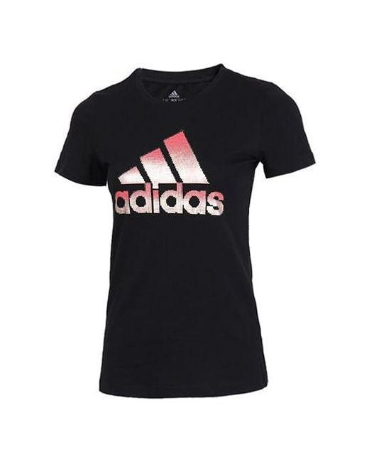 Adidas Black (Wmns) Mhg Bosfoil T Training Sports Short-Sleeve Tee