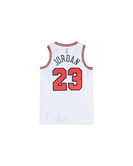Nike Red Michael Jordan Association Edition Swingman Jersey (Chicago Bulls) Sw for men