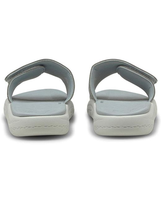 PUMA Blue Softride Slide 'Quarry' for men