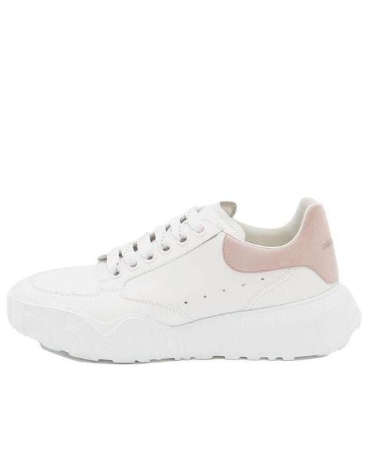 McQueen White (Wmns) Court Trainer 'Patchouli'