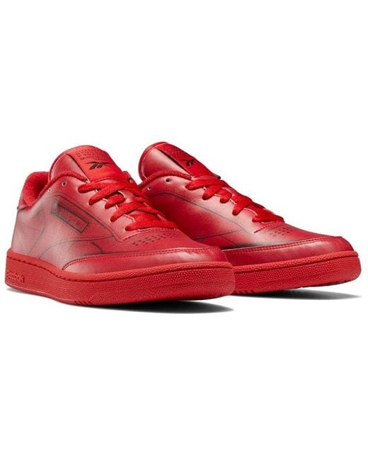 Reebok Red Maison Margiela X Club C 'Vector' for men