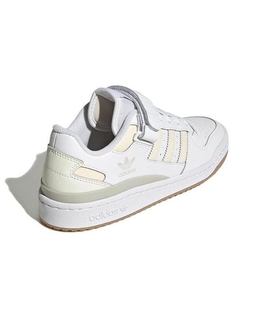 Adidas White (Wmns) Forum Low Ecru Tint Gum'