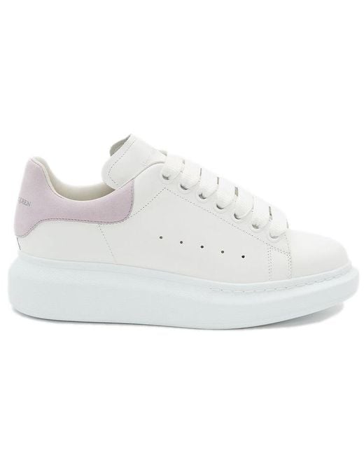McQueen White (Wmns) Oversized Sneaker Lilac'
