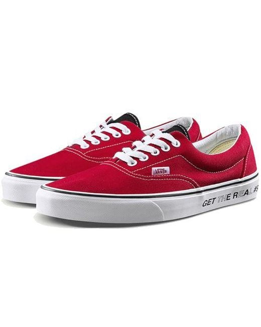 Vans Red Eraget The Real) for men