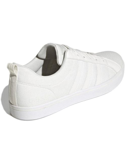 Adidas White Neo Vs Pace Classic Casual Low Tops Skateboarding Shoes for men