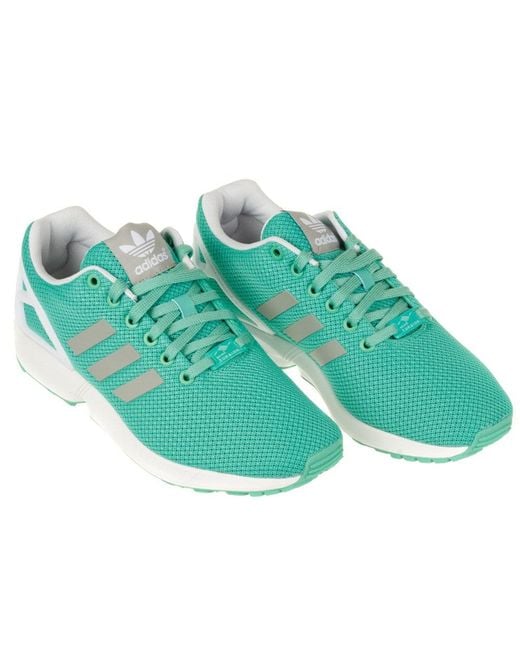 Adidas Blue (Wmns) Originals Zx Flux Shoes 'Fade Ocean'