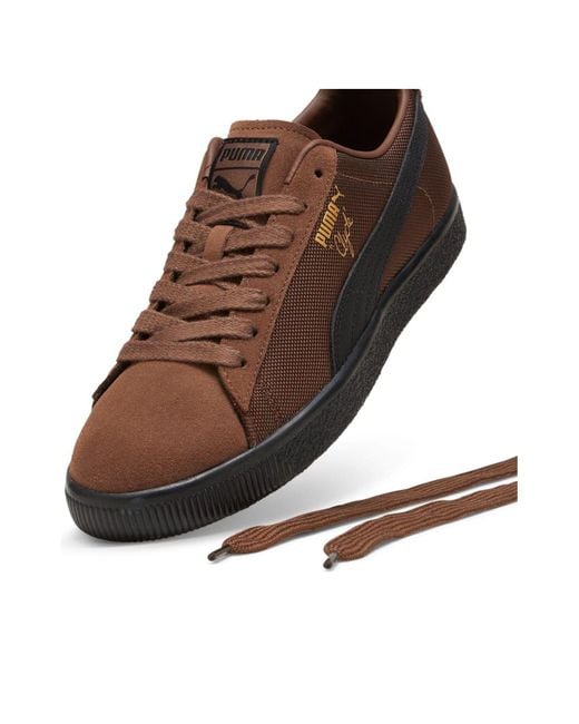 PUMA Brown Clyde Soph 'Espresso' for men