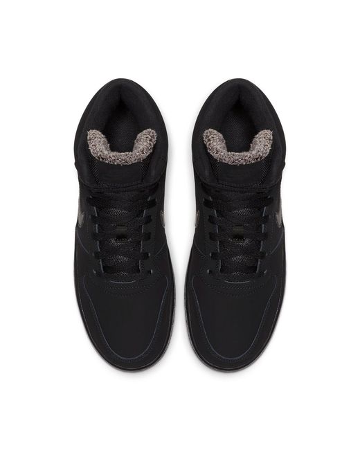 Nike Black Ebernon Mid Se 'Triple' for men