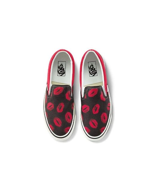 Vans Red Classic Slip-On 98 Dx 'Anaheim Factory for men