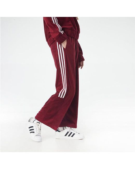 Adidas Red (Wmns) Neo Cs Tp Velour Pants