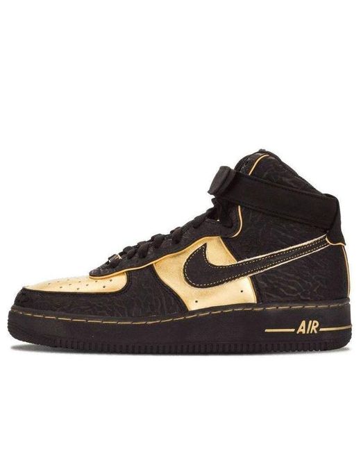 Nike Black Air Force 1 Hi Supreme 'Nitro Microphone Underground' for men