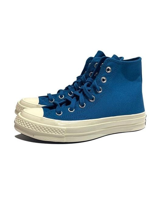 Converse Blue Chuck Taylor All Star 1970S Hi Clean Canvas for men
