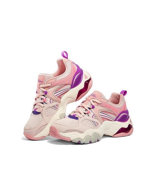 Skechers Pink (Wmns) D Lites 3.0 Air Low-Running Shoes