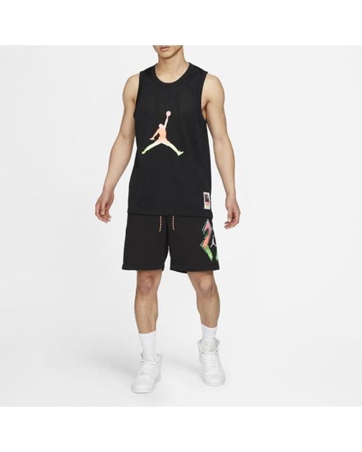 Nike Black As J Sprt Dna Hbr Flc Short for men