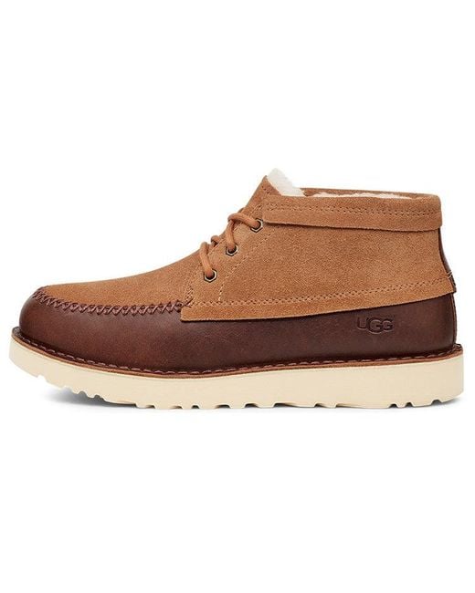 Ugg Brown Campout Chukka 'Chestnut Mixed Materia' for men