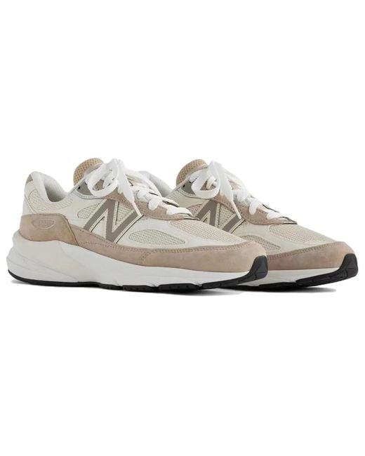 New Balance White 990 V6 X Aim Leon Dore Made for men