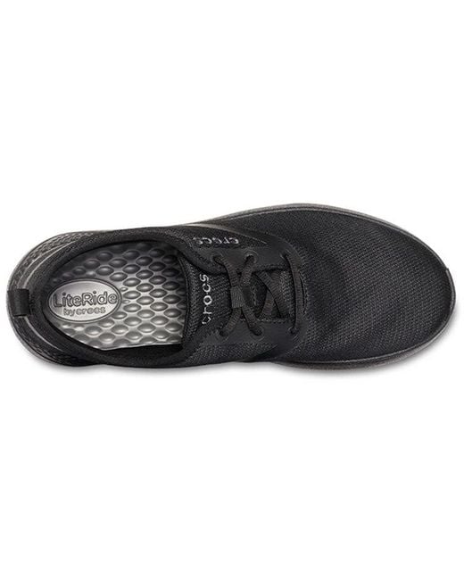 CROCSTM Black Literide Shoes Fabric for men