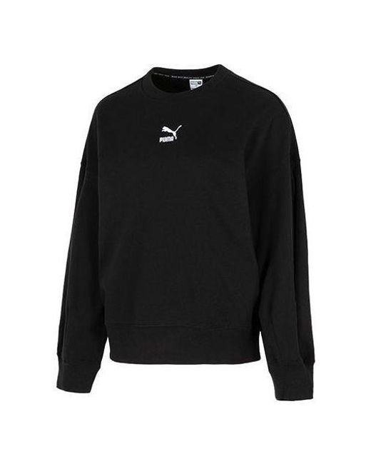 PUMA Black Better Classic Relaxed Crew