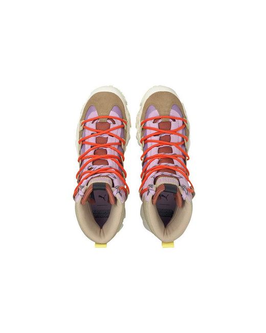 PUMA Purple Kidsuper Studios X Trailfox Boots 'Lupine Paloma' for men
