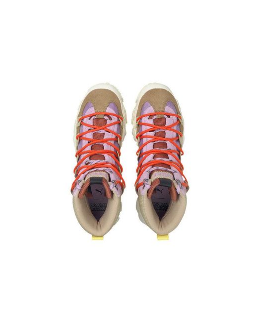 PUMA Purple Kidsuper Studios X Trailfox Boots 'Lupine Paloma' for men