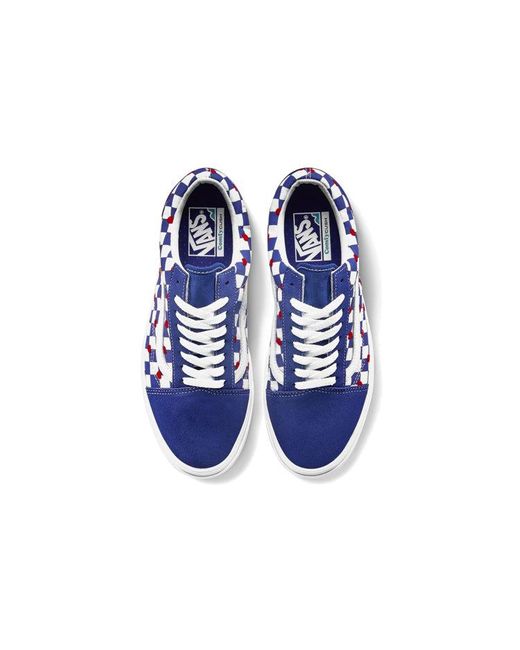 Vans Blue Comfycush Old Skool 'Autism Awareness' for men
