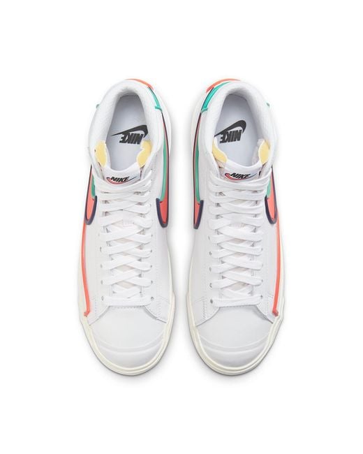 Nike White Blazer Mid '77 Infinite Void Crimson' for men