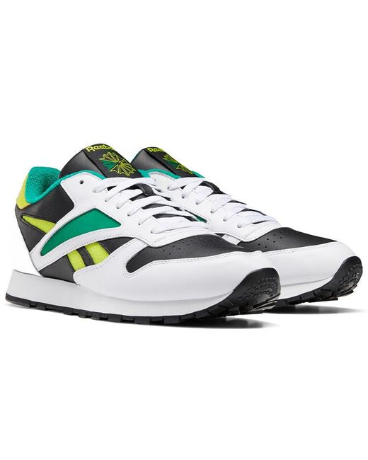 Reebok Blue Classic Leather Mark Hero' for men