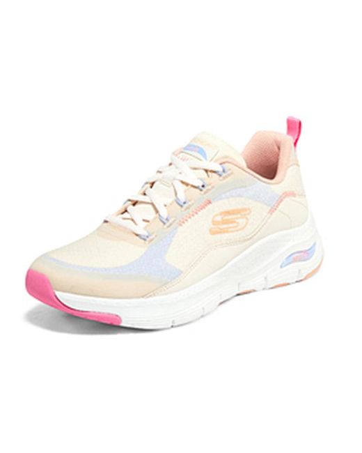 Skechers White (Wmns) Arch Fit