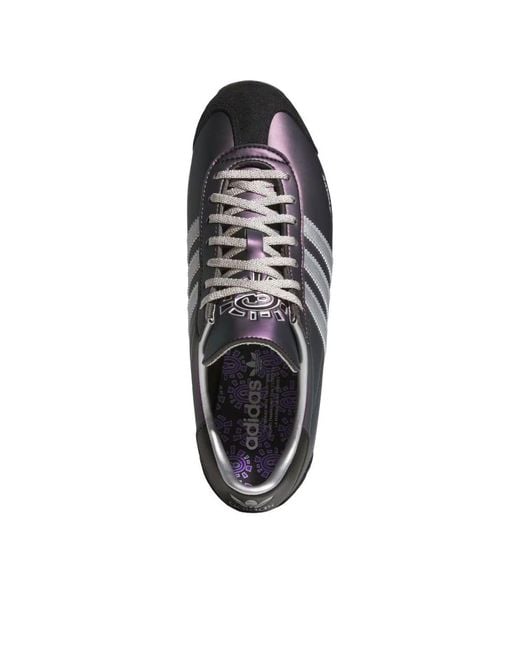Adidas Purple Country X Always Metallic' for men