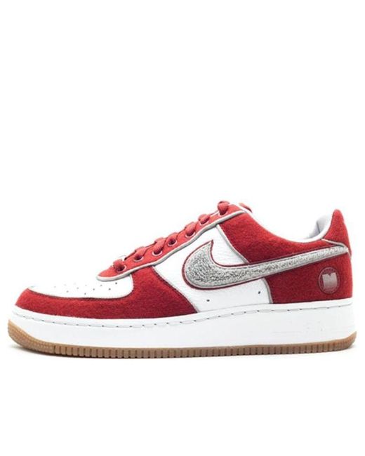 Nike Red Air Force 1 Low Supreme I/O 'Manhattan' for men