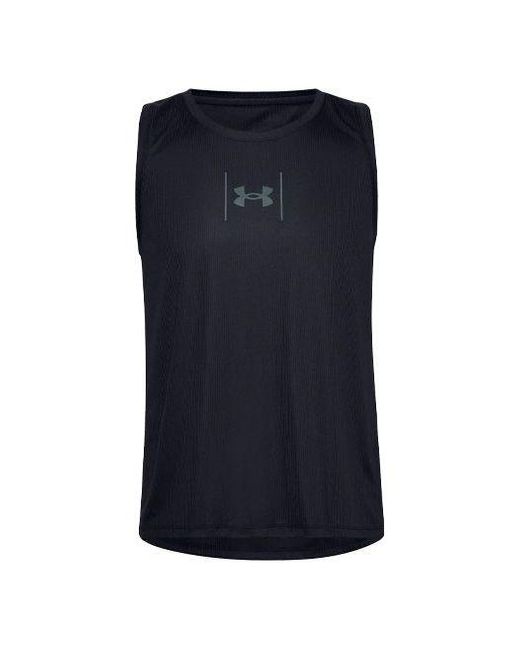 Under Armour Blue Speed Stride Shock Tank Top for men
