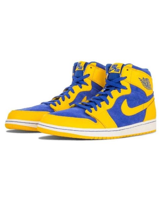 Nike Multicolor Air 1 Retro High Og "Laney" Shoes for men