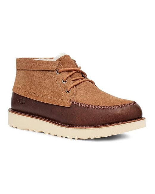 Ugg Brown Campout Chukka 'Chestnut Mixed Materia' for men