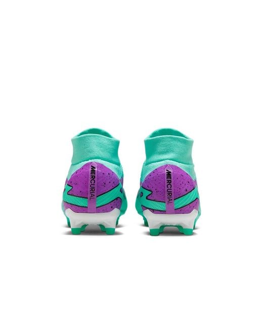 Nike Green Mercurial Superfly 9 Pro Ag-Pro 'Mint' for men