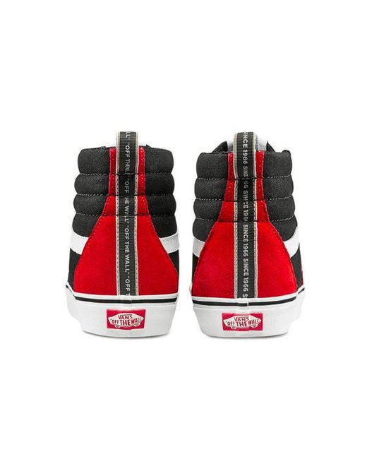 Vans Red Sk8-Hi 'Otw Webbing' for men
