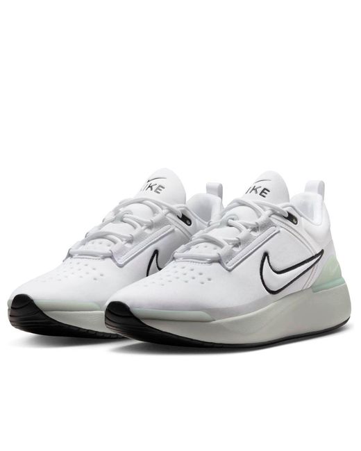 Nike White E-Series 1.0 Light Smoke' for men