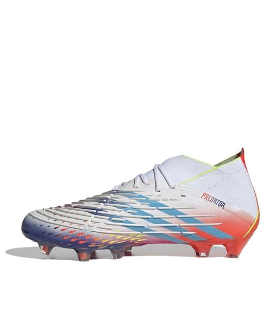Adidas White Predator Edge.1 Fg 'Al Rihla Pack' for men