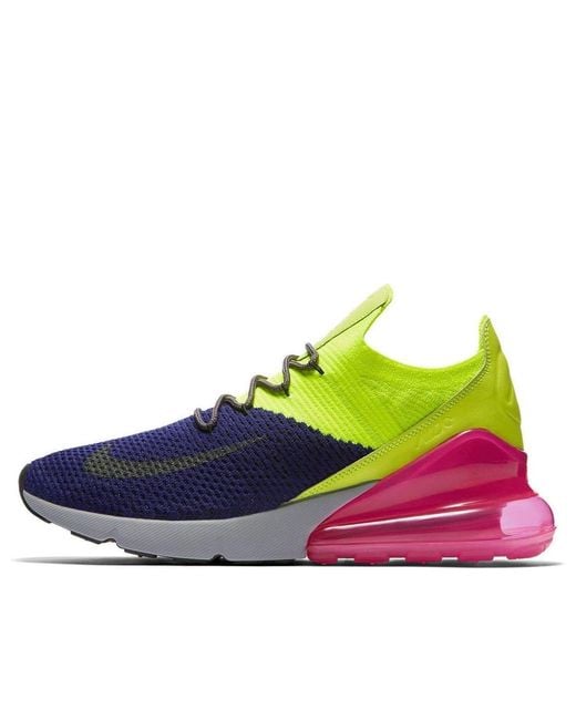 Nike Purple Air Max 270 Flyknit for men