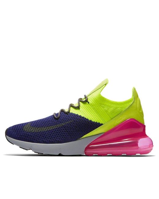 Nike Purple Air Max 270 Flyknit for men
