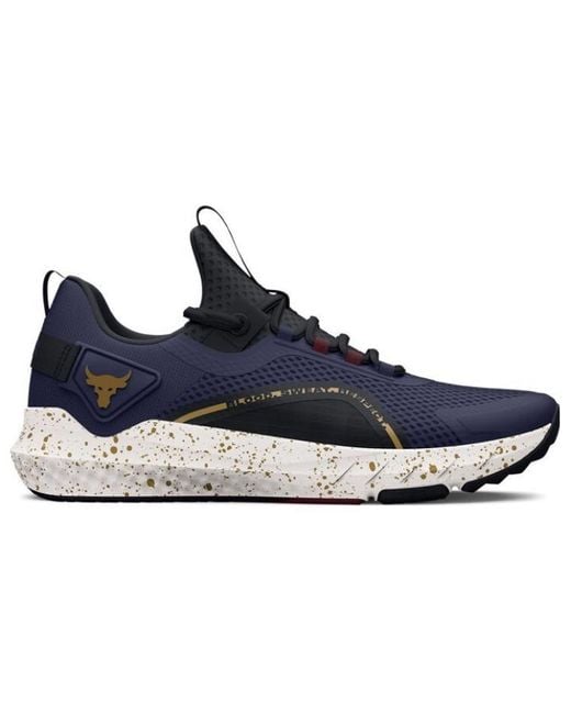 Under Armour Blue Project Rock Bsr 3 'Midnight Metallic' for men