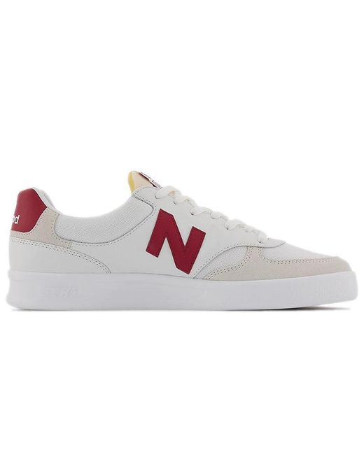 New Balance White 300 Series V3 Sneakers for men