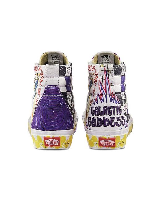Vans Blue Sk8-Hi Galactic Goddes for men