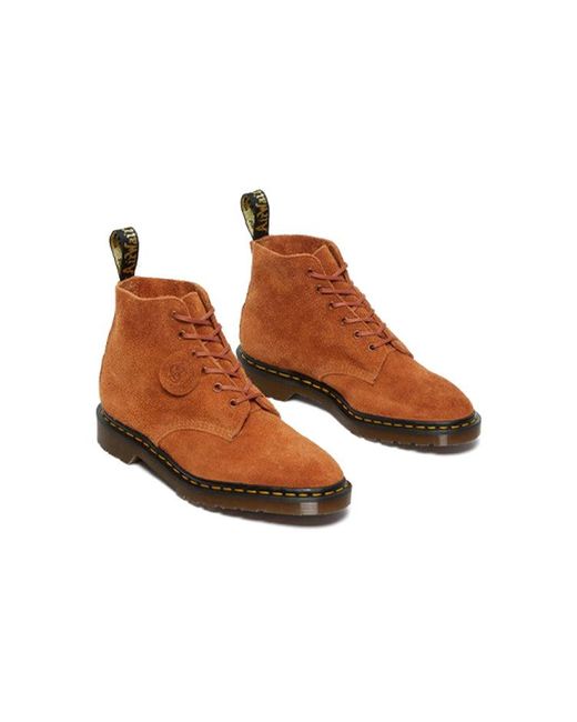 Dr. Martens Brown Dr.Martens 101 Suede Ankle Boots Rust Oasis Suede'