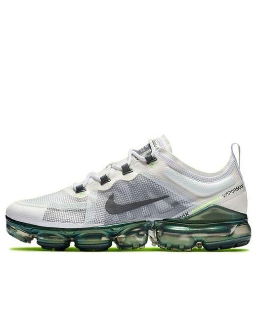 Nike White Air Vapormax 2019 'Lime Blast' for men