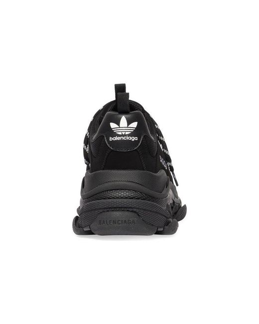 Balenciaga Black (Wmns) Adidas X Triple S Sneaker