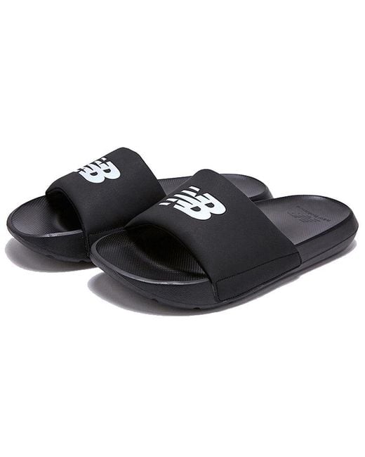 New Balance Black 6301 Series Casual Korean Version Slippers for men