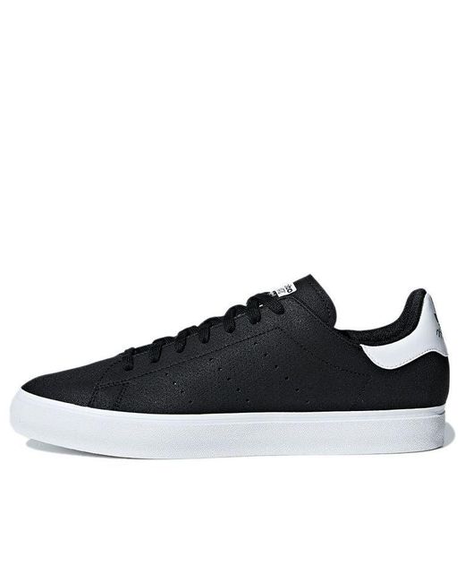 Adidas Black Stan Smith Vulc 'Core' for men