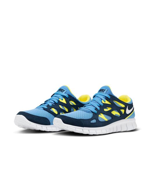 Nike Blue Free Run 2 'University' for men