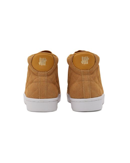 Converse Brown Undefeated X Pro Leather Mid 'Taffy' for men